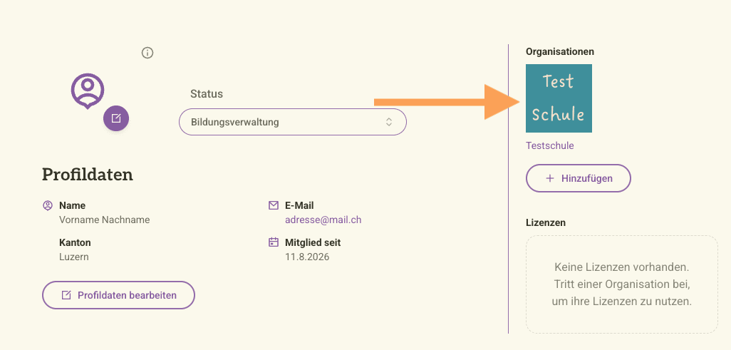 Stelle erfassen