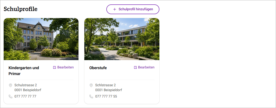 Schulprofile