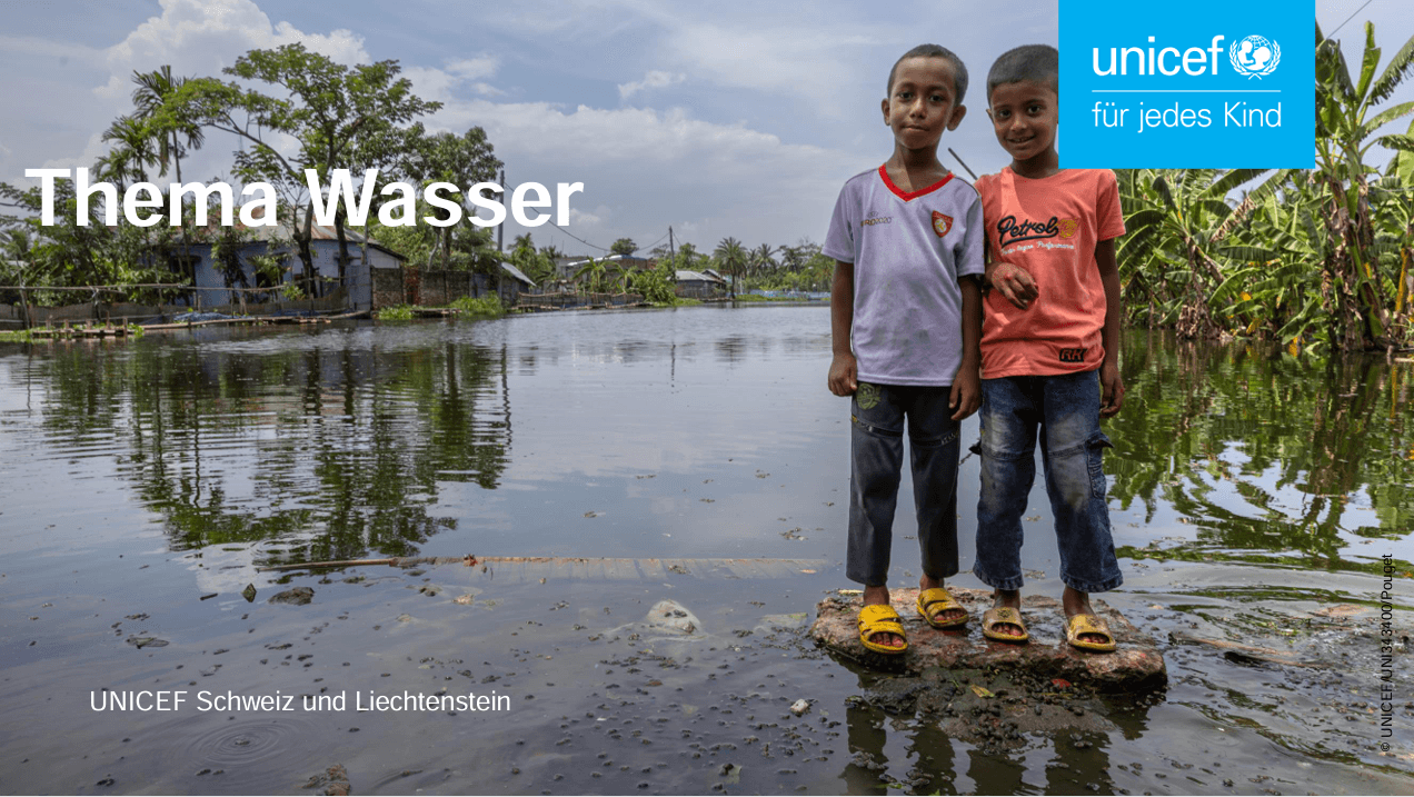 Jedes Kind hat Recht auf sauberes Wasser