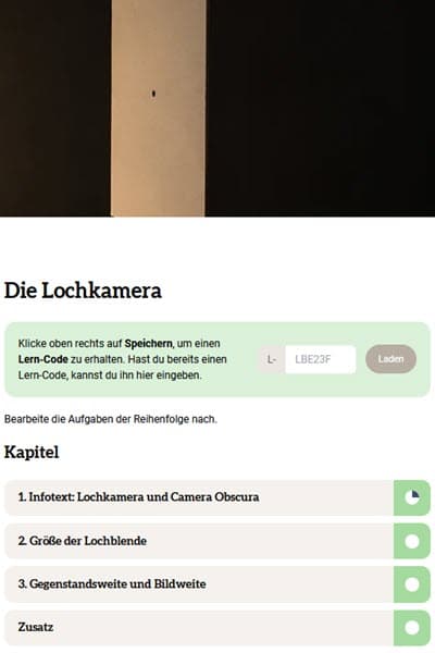 Die Lochkamera - zebis.digital