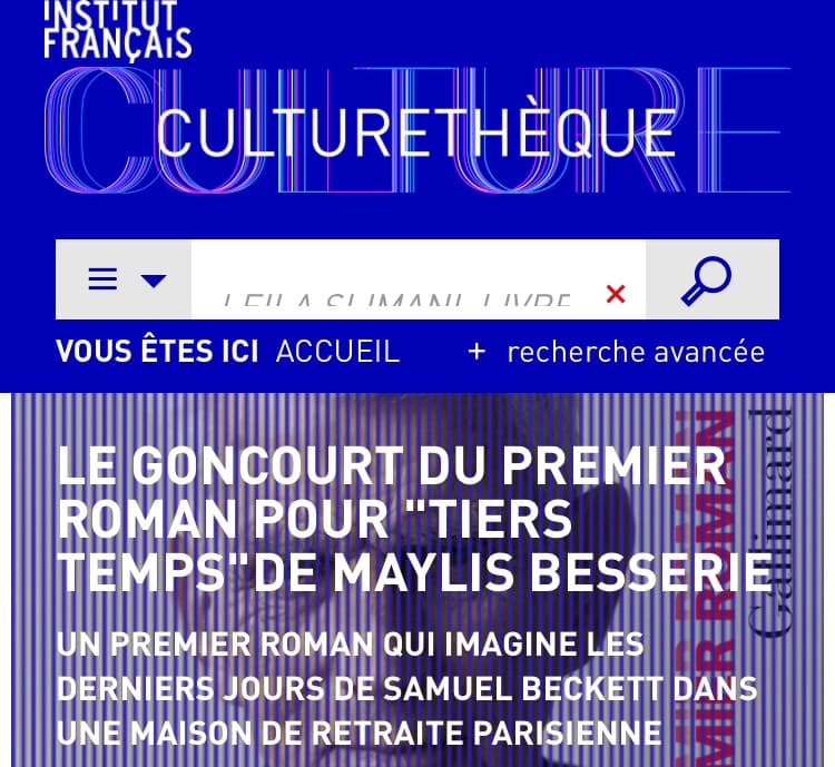 L'institut français: Culturethèque