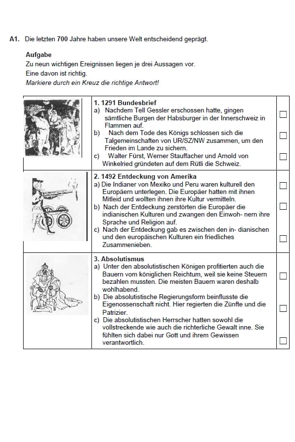 Geschichte und Politik messen