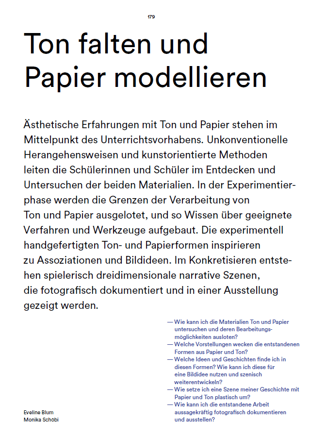 Ton falten und Papier modellieren