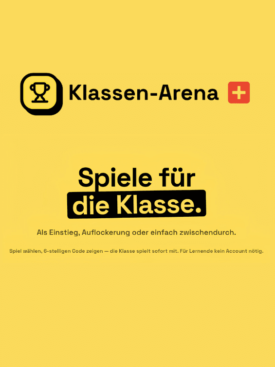 Klassen-Arena – kostenlose interaktive Klassenspiele direkt im Browser