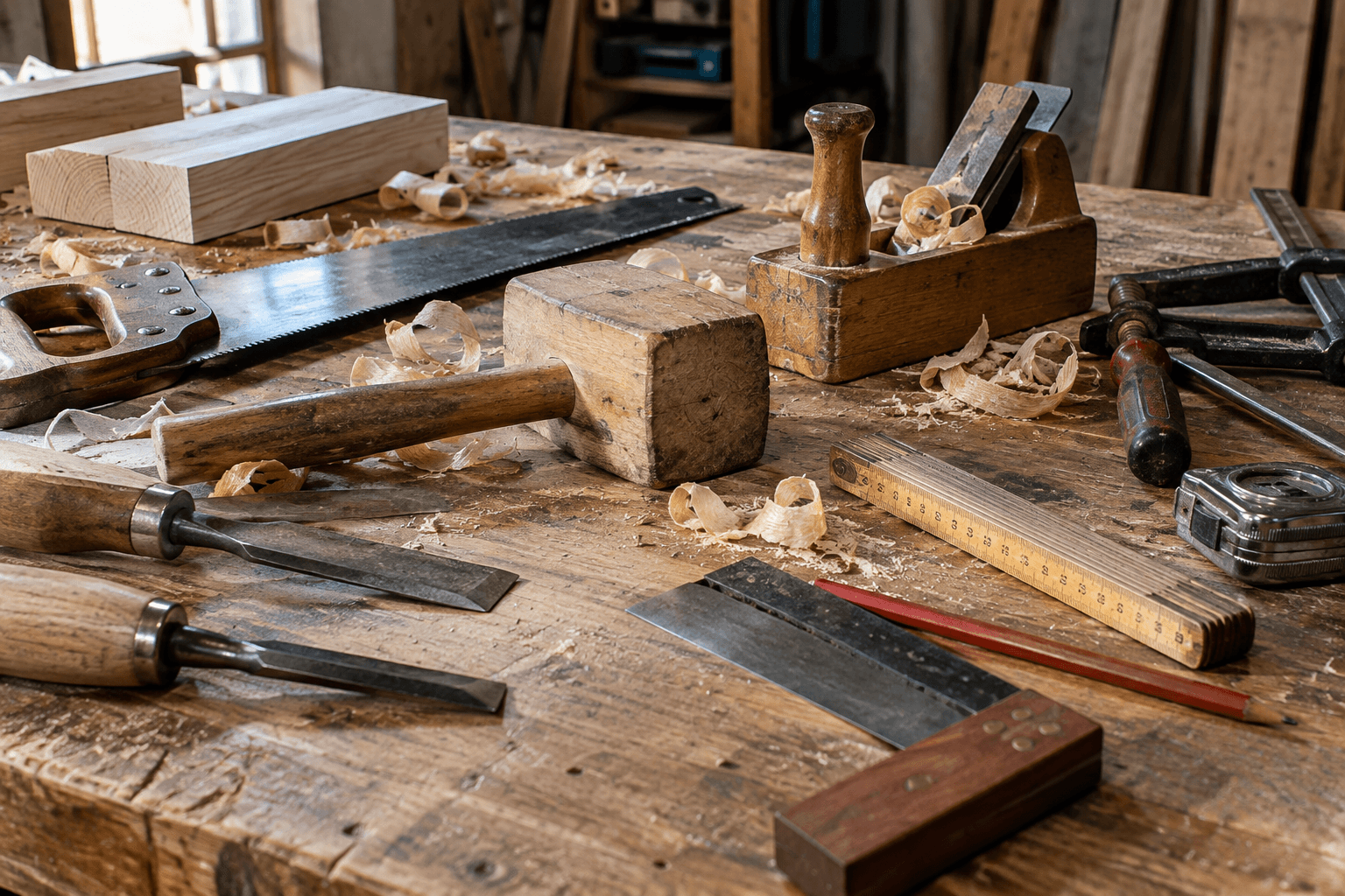 Werkzeuge Holzwerkstatt