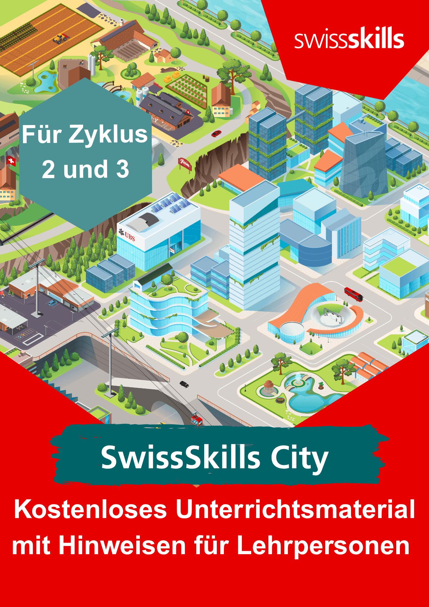 SwissSkills City - spielerisch über 120 Lehrberufe entdecken