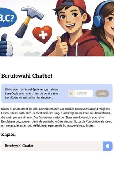 Berufswahl-Chatbot - zebis.digital